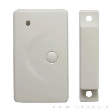Wireless Magnetic Door Contact with Panic Button, 25-35mm Triggering Distance